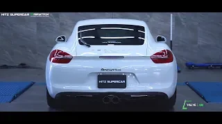 Porsche 981 Cayman w/ ARMYTRIX Valve Variable Exhaust, valves On/Off sound testing!