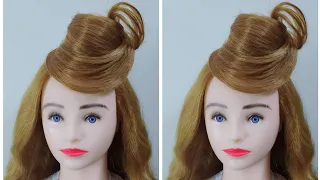 How to make hat hairstyle simple way