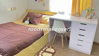 aesthetic room makeover 🧸🌷| korean & pinterest style inspired!