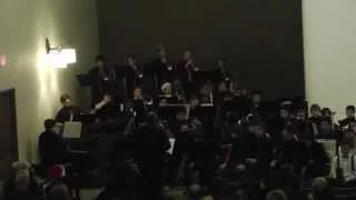 Jesuit Christmas Jazz Spectacular, Jazz Band "I'll Be Home for Christmas", 12/12/2014