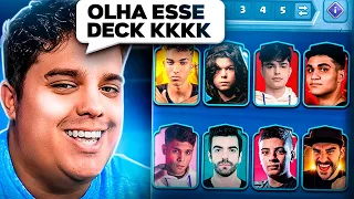 8 PROFISSIONAIS ME AJUDAM A MONTAR O ''DECK PERFEITO'', OU SERÁ QUE NÃO?😂