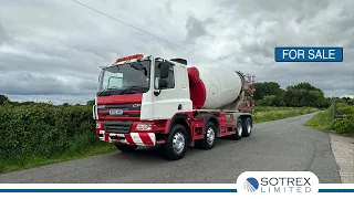 For Sale - New Stock From Sotrex: DAF CF 75 360 8 X 4 Concrete Mixer