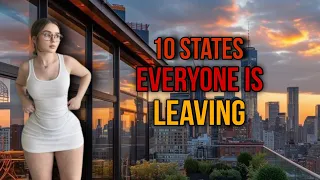 10 States Everyone is LEAVING in the United States in 2024