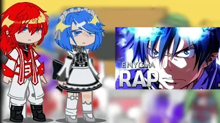 especial de Halloween:rezero reagindo ao rap do rim okumura as Subaru