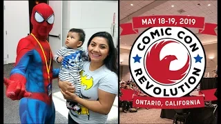 Ep. 94 - Comic Con Revolution 2019 -  Ontario, CA - Cosplayers, Celebrities, Artist, Exhibitors