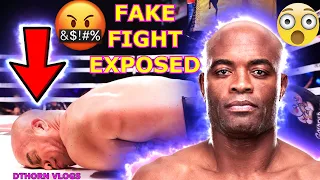 Silva vs Ortiz FIGHT WAS RIGGED !! FAKE FIGHT ! **ANGRY REACTION** | EXPOSING TRILLER FIGHT CLUB