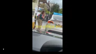 Girl puts Petrol In Tesla | Tesla Electronics Car | Tesla Funny2023