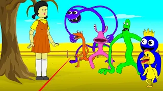 RAINBOW FRIENDS PLAY SQUID GAME! Cartoon Animation