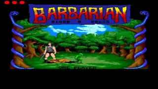 Lukozer Retro Game Review 191 - Barbarian - Commodore Amiga