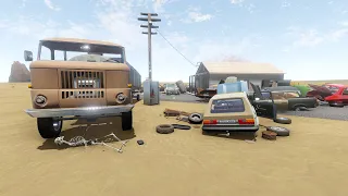 IFA W 50 cemetery park truck assembly -  The Long Drive