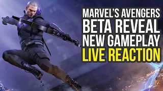 Marvel Avengers Beta Reveal Reaction - New Gameplay, Surprises & More (Marvel Avengers Game)