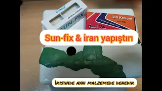 SUN -FIX VE İRAN YAPIŞTIRISINI AYNI ANDA UYGULADIK MÜKEMMEL SONUÇ #SUNFİX #MACUNKAYNAK #İRANYAPIŞ