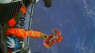 Raw Video: Rescued from sunken HMS Bounty
