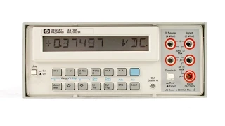 HP3478A 5.5 Digit Bench DMM, First look and functional test