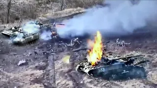 This Is What Happens When Ukraine Javelin Missiles Hit Russian Tanks Which Entered Bakhmut