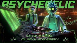 Psychedelic Psytrance Mix 2023 - Set Rick and Morty Trance Music / Party Mix 2023