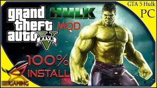 How To install Hulk Mod in GTA 5 PC in Hindi Urdu