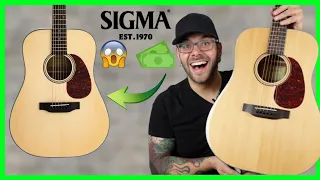 Is this GUITAR worth the MONEY?!? SIGMA Dreadnaught Acoustic Guitars REVIEW