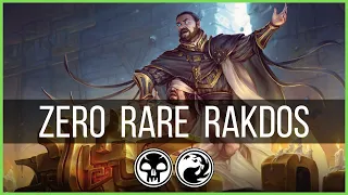 Zero Rare | Rakdos Crime, Steal n Sacrifice | Budget Standard Artisan Deck | MTGA