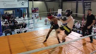 Campeonato Muay Thai de Bom Despacho 2018 - Euler Camargo X Otávio Cunha