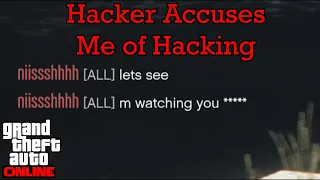 Hacker Accuses Me of Hacking - GTA 5 Stunt Races