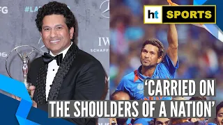 Sachin Tendulkar’s WC victory lap wins Laureus Sporting Moment of last two decades