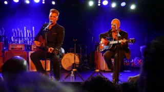 Joshua Homme & Matt Sweeney - Dark as a Dungeon (Johnny Cash) @ Teragram Ballroom, L.A. 13.12.2016