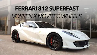 Upgrading Vossen x Novitec Wheels on Ferrari 812 Superfast