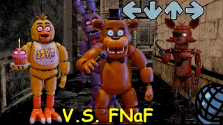 Friday Night Funkin': VS FNaF Full Week [FNF Mod/HARD]