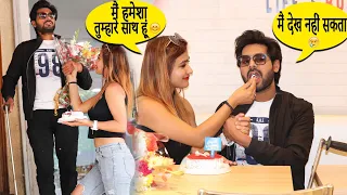 Birthday Celebration with Blind Friend ( Himanshu Kumar ) | Rits Dhawan