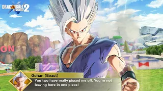 Beast Gohan MEETS SSJ4 Gogeta & Perfect Cell! NEW DLC16 STORY QUEST Interactions!|DB Xenoverse 2