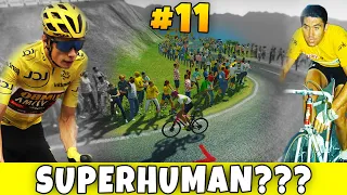 SUPERHUMAN MERCKX RETURNS!!! - #11 - My Tour Vs Legends | Tour De France 2022 PS4/PS5