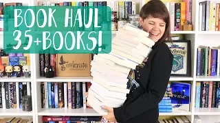 MASSIVE BOOK HAUL 35+ BOOKS!