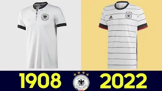 Die Geschichte des Deutschen Nationaltrikots (Trikots der deutschen Fußball-Nationalmannschaft) 2022