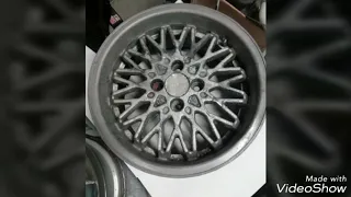 Borbet old school wheel repair
