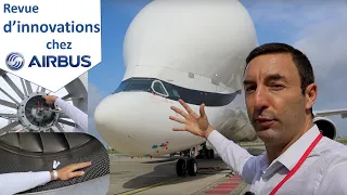 Innovations chez Airbus: visite du Delivery Centre, pour plus de sécurité, confort, environnement...