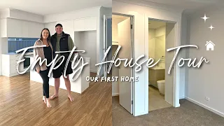 EMPTY HOUSE TOUR | Our First Home 🏡