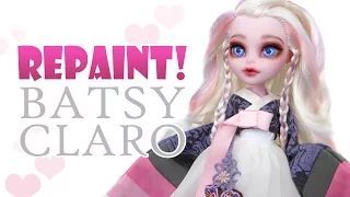 Repaint! Batsy Claro Monster High Custom OOAK