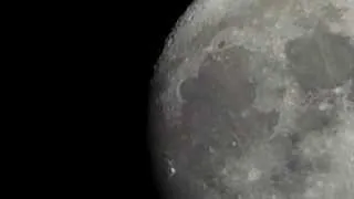 1080 Moon through a telescope Луна через телескоп superzoom