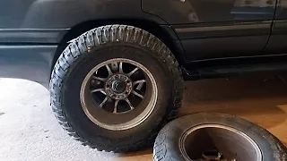 How I'm fitting 35 inch tires on my Land Cruiser 100 Series