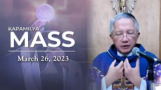 March 26, 2023 | Kapamilya Sunday Mass | The Paradox Of The Cross And Resurrection