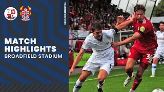 Match Highlights | Crawley Town v Tranmere Rovers | Sky Bet League Two