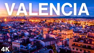 Valencia, Spain 🇪🇸 4K Ultra HD Drone Video - Flying Over Valencia