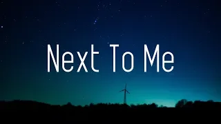 Axel Johansson - Next To Me (Lyrics) [Alan Walker Style]