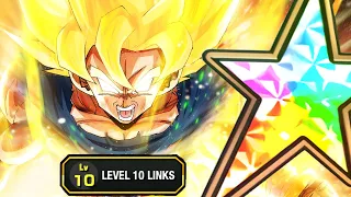 SI DIFENDE ANCORA BENE!?!? GOKU LR EZA FULL ABILITY LINK 10 || DBZ Dokkan Battle ITA