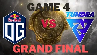 EN TI10 | EU Qualifiers | OG vs tundra | Game 4 | Grand Final | Bo5