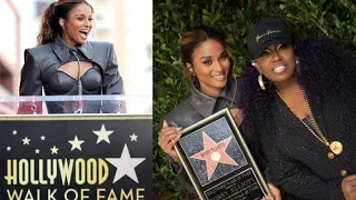 Ciara attended and presented at the Hollywood Walk of Fame Star Ceremony for Missy Elliot