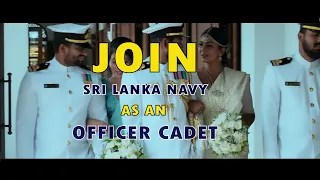 Enlist to the Sri Lanka Navy as an Officer Cadet