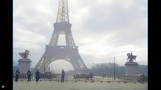 Paris.Old city footage