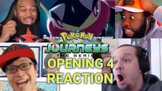 Pokemon Journeys OP 4 reaction compilation